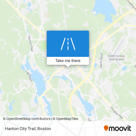 Mapa de Hanton City Trail