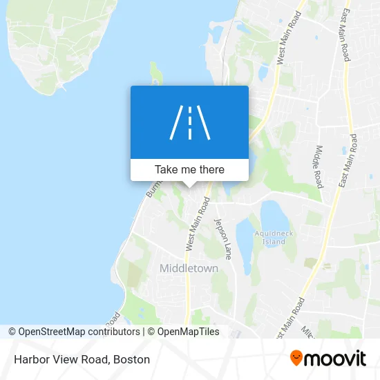 Harbor View Road map