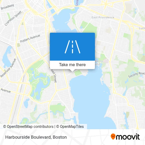 Harbourside Boulevard map