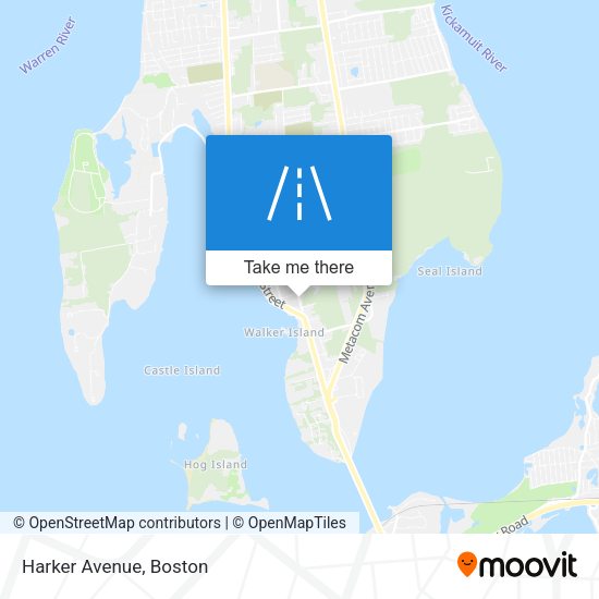 Mapa de Harker Avenue
