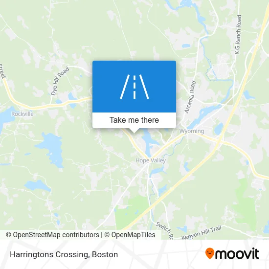 Harringtons Crossing map