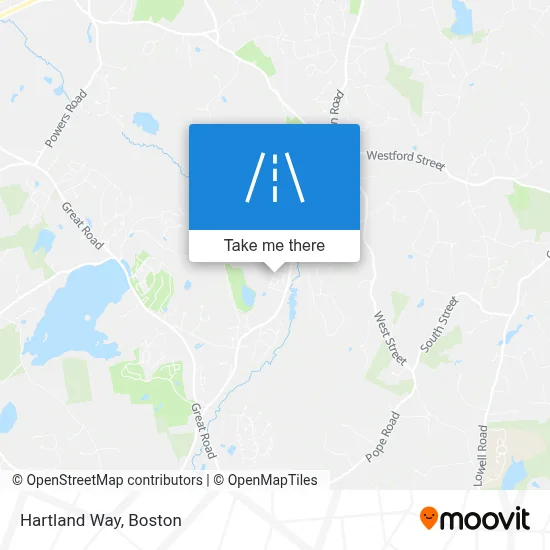 Hartland Way map