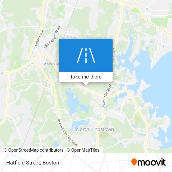 Mapa de Hatfield Street