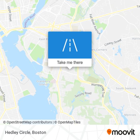 Hedley Circle map