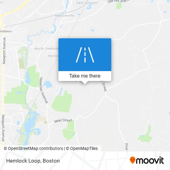 Mapa de Hemlock Loop