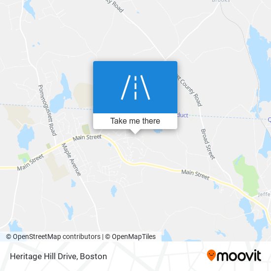 Heritage Hill Drive map