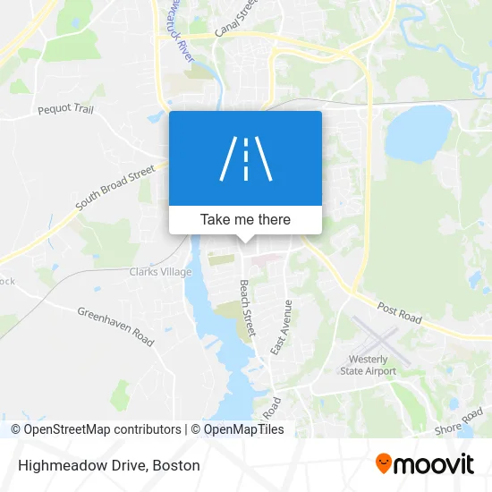 Highmeadow Drive map