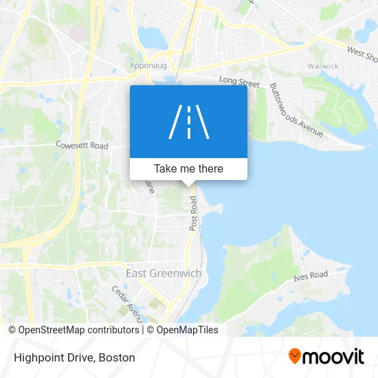 Highpoint Drive map