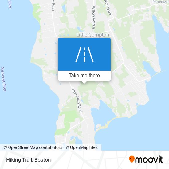 Mapa de Hiking Trail