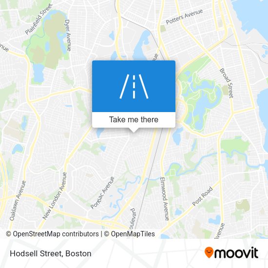 Mapa de Hodsell Street