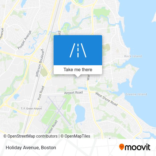 Mapa de Holiday Avenue
