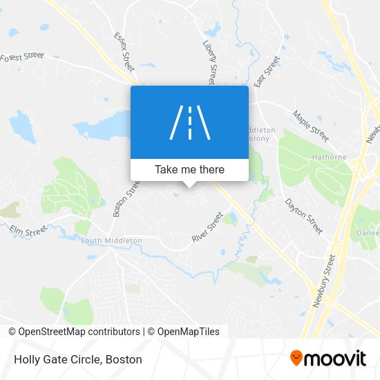 Mapa de Holly Gate Circle