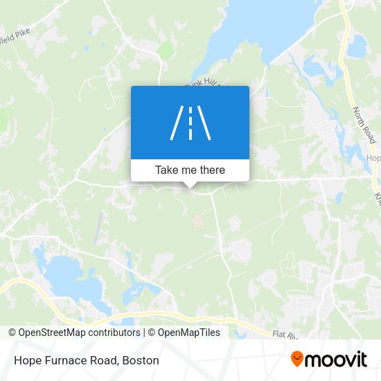 Mapa de Hope Furnace Road