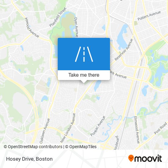 Hosey Drive map