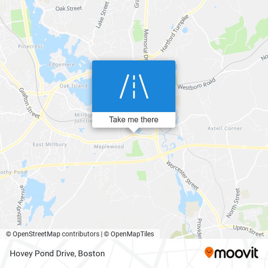 Hovey Pond Drive map