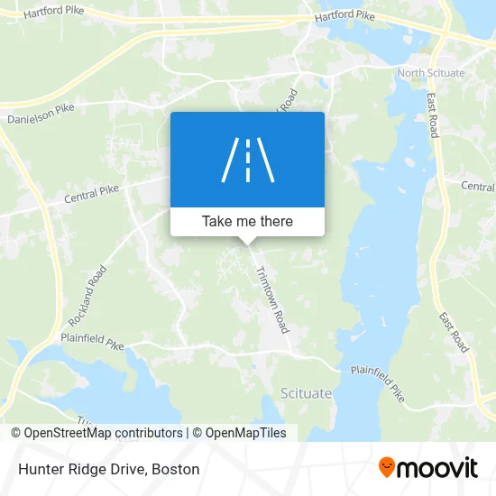 Hunter Ridge Drive map