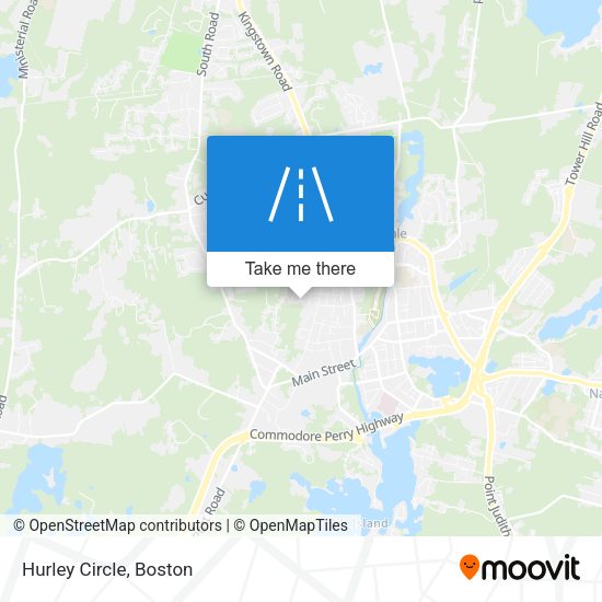 Mapa de Hurley Circle