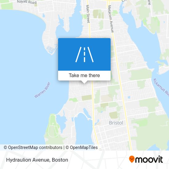 Mapa de Hydraulion Avenue