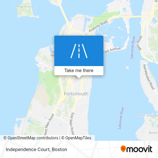 Independence Court map