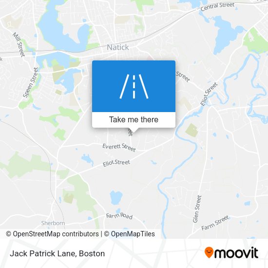 Mapa de Jack Patrick Lane