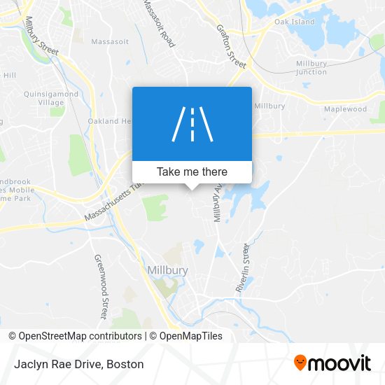 Mapa de Jaclyn Rae Drive