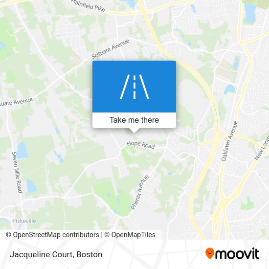 Mapa de Jacqueline Court