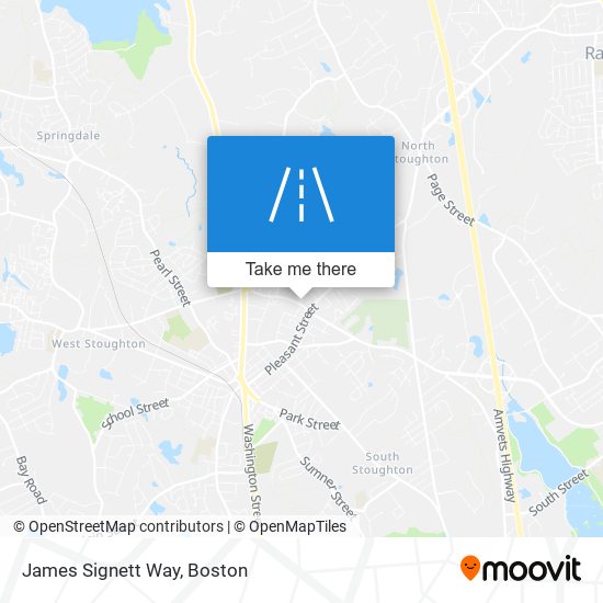 James Signett Way map