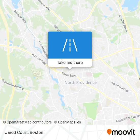 Mapa de Jared Court