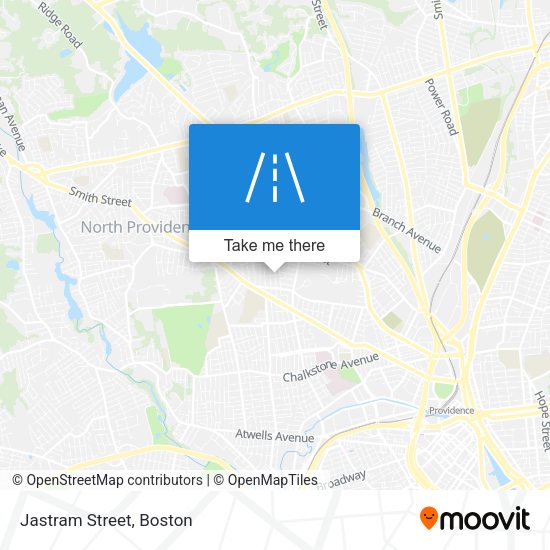 Mapa de Jastram Street