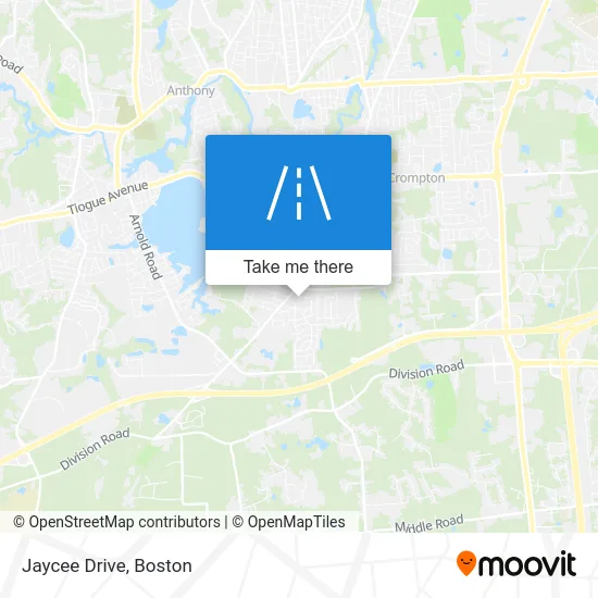 Jaycee Drive map