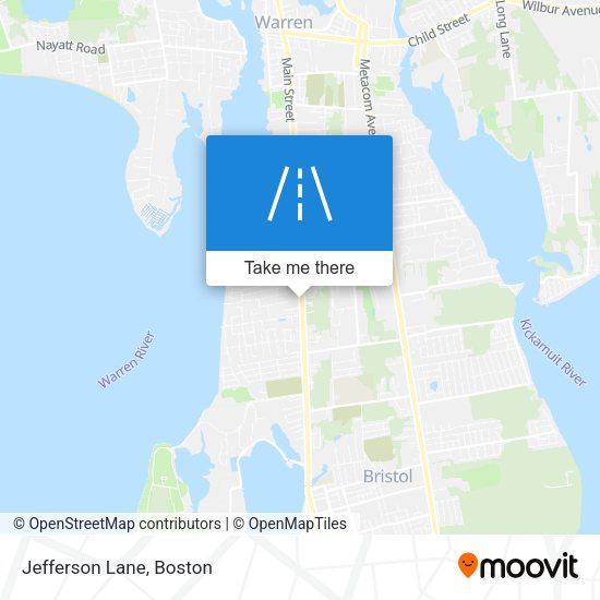 Mapa de Jefferson Lane