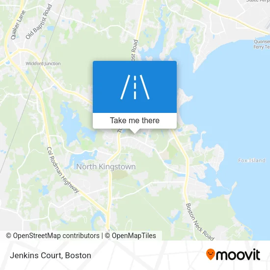Jenkins Court map