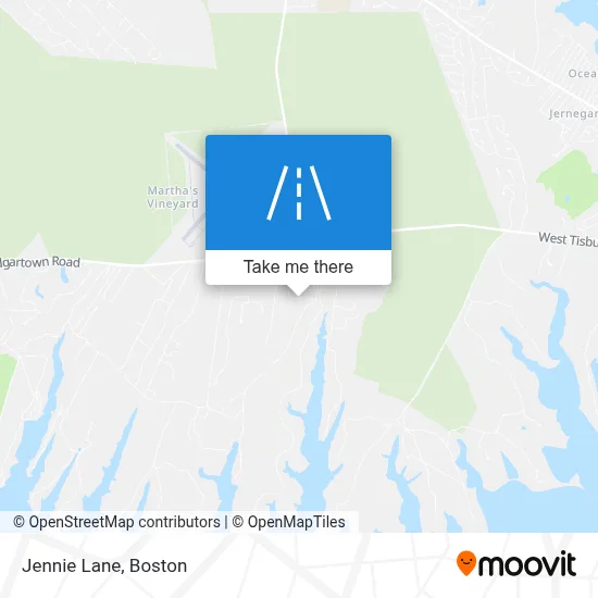 Jennie Lane map