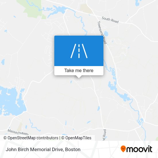 John Birch Memorial Drive map