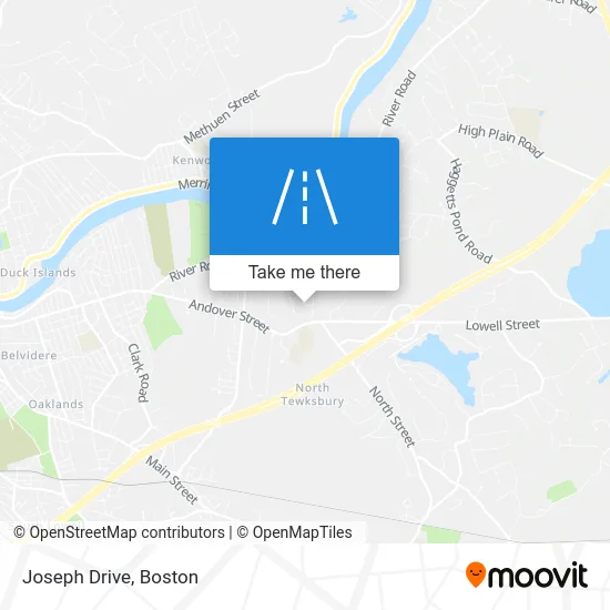 Joseph Drive map