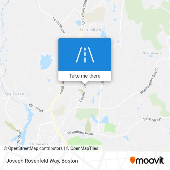 Mapa de Joseph Rosenfeld Way