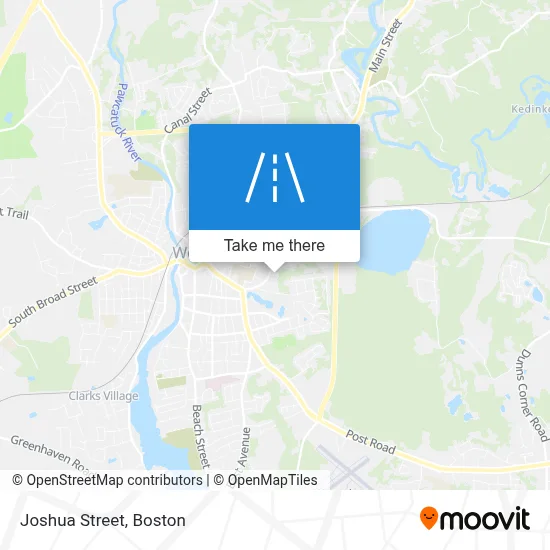 Joshua Street map