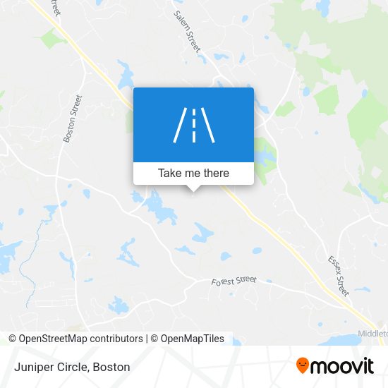 Mapa de Juniper Circle