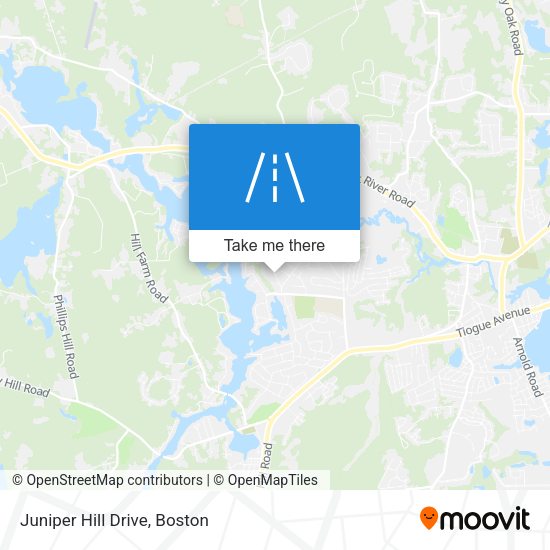 Mapa de Juniper Hill Drive