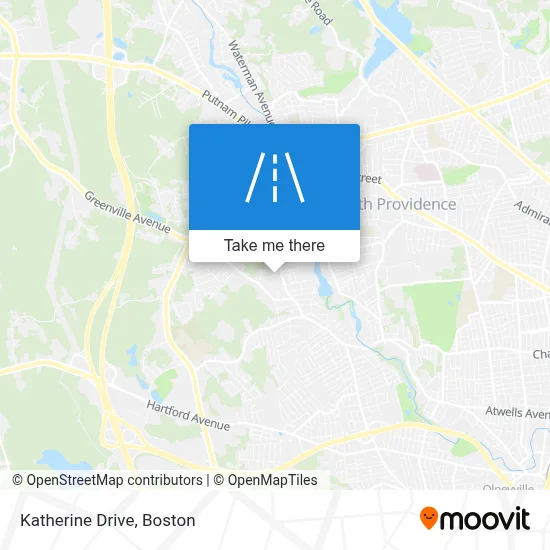 Katherine Drive map