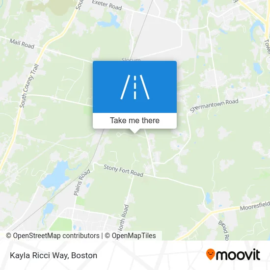 Kayla Ricci Way map