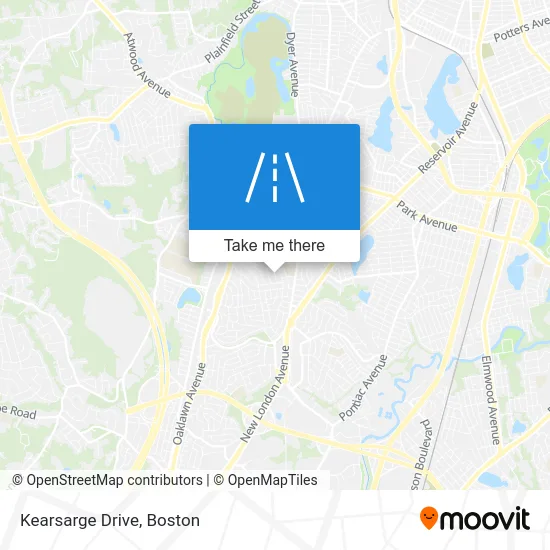 Kearsarge Drive map