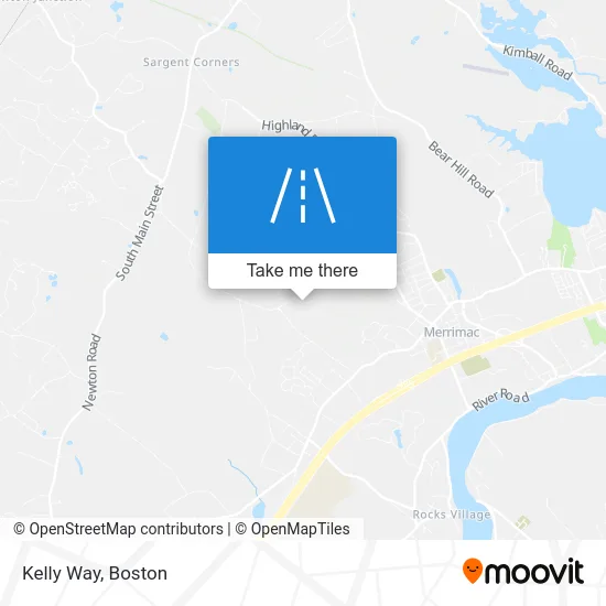 Kelly Way map