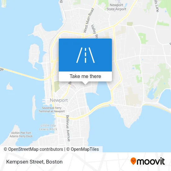 Kempsen Street map