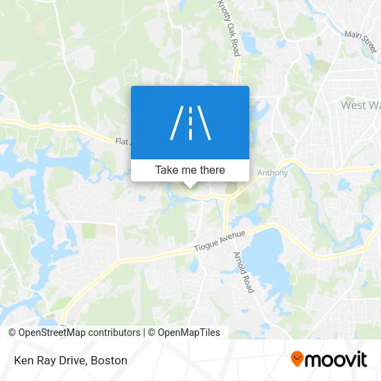 Ken Ray Drive map