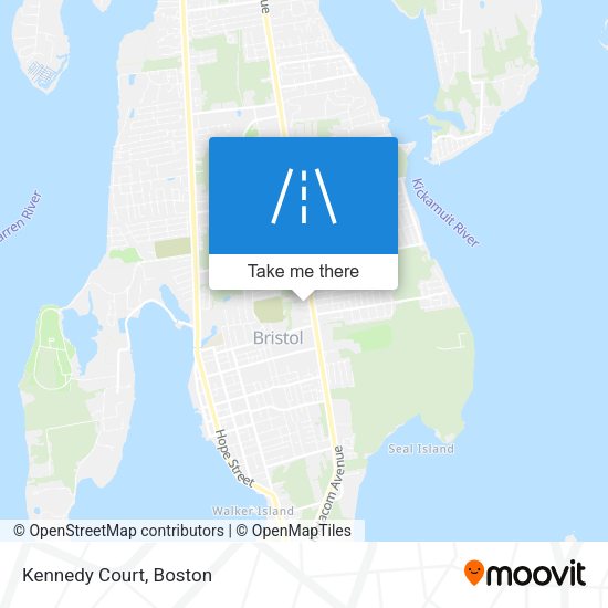Mapa de Kennedy Court