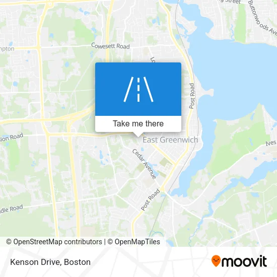 Kenson Drive map