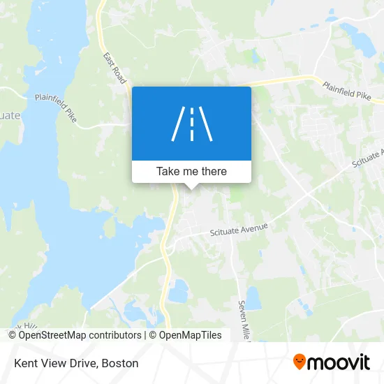 Kent View Drive map