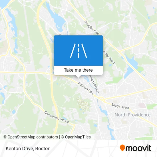 Kenton Drive map