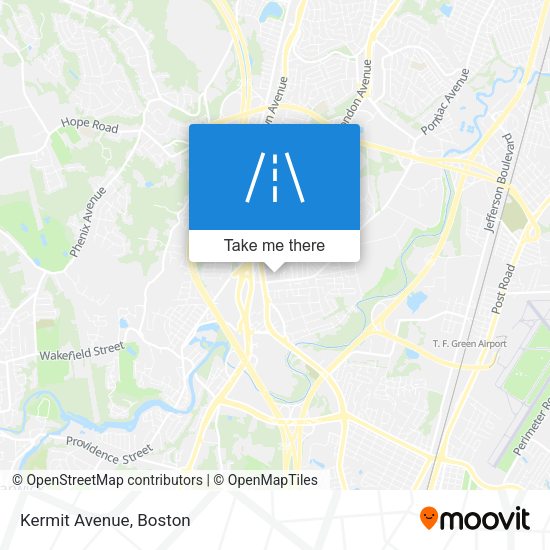 Mapa de Kermit Avenue